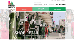 Desktop Screenshot of fashiondistrict.org